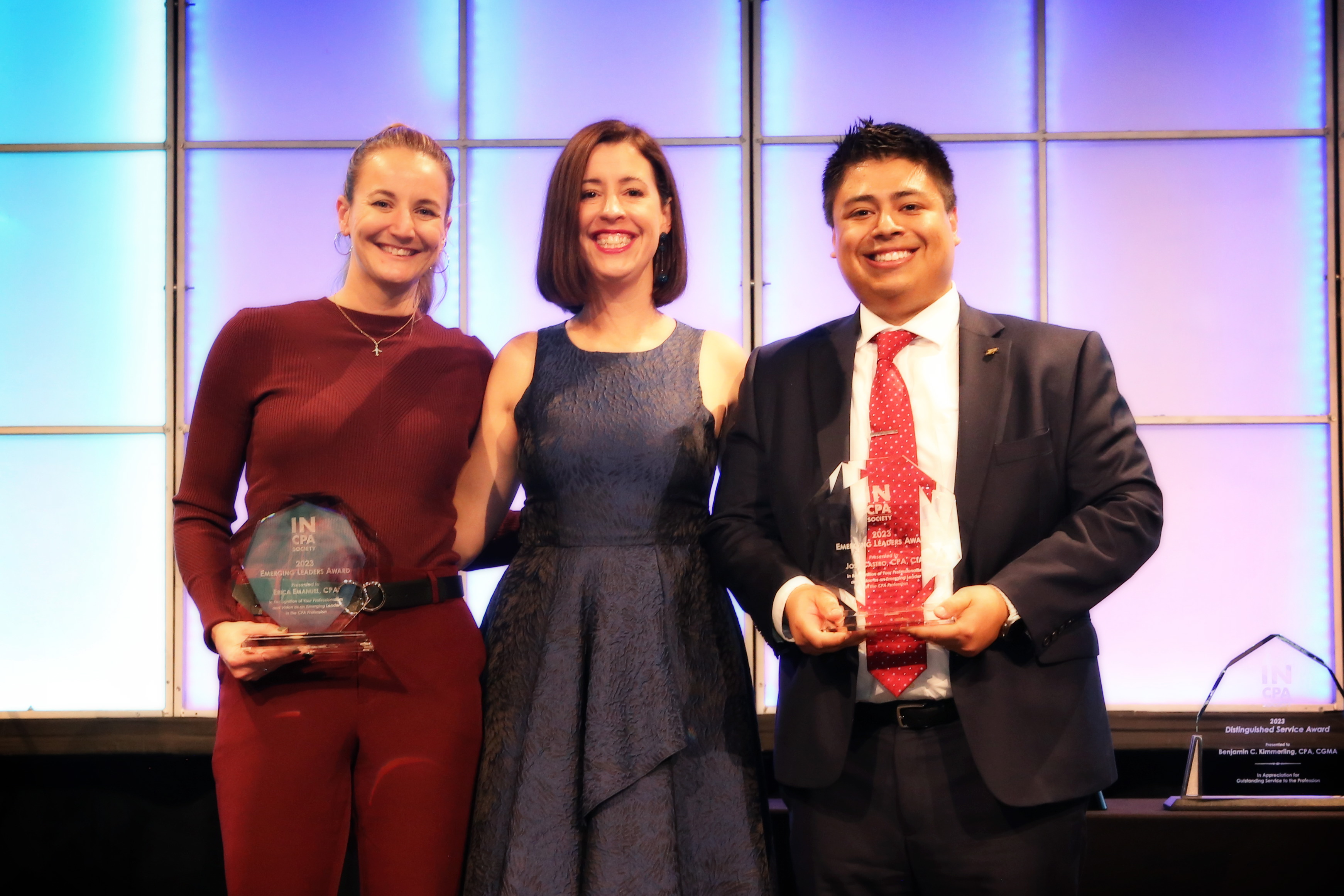 Emerging Leaders Award - Erica Emanuel &amp; Jose Castro