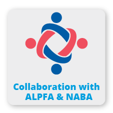 Collaboration with NABA & ALPFA Button